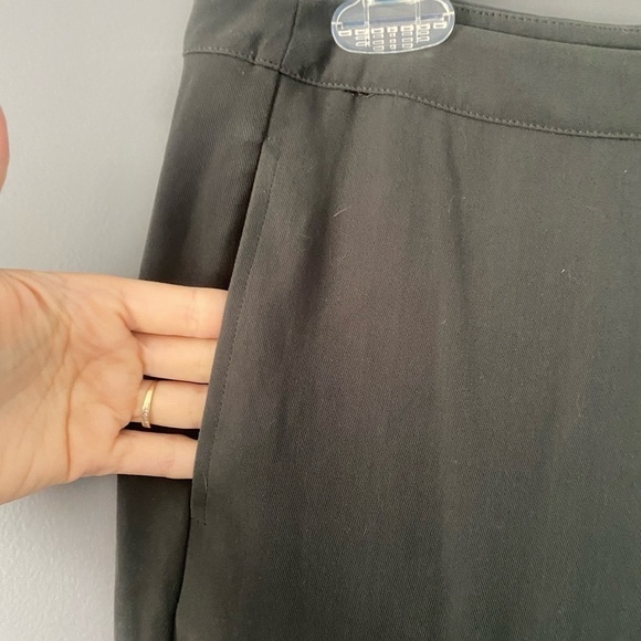 Classic Workwear Pants AMERICAN Vintage Olive Green Dress Pants Trousers - Picture 3 of 14